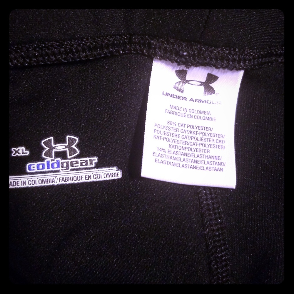 Under armor xl long pants cold gear